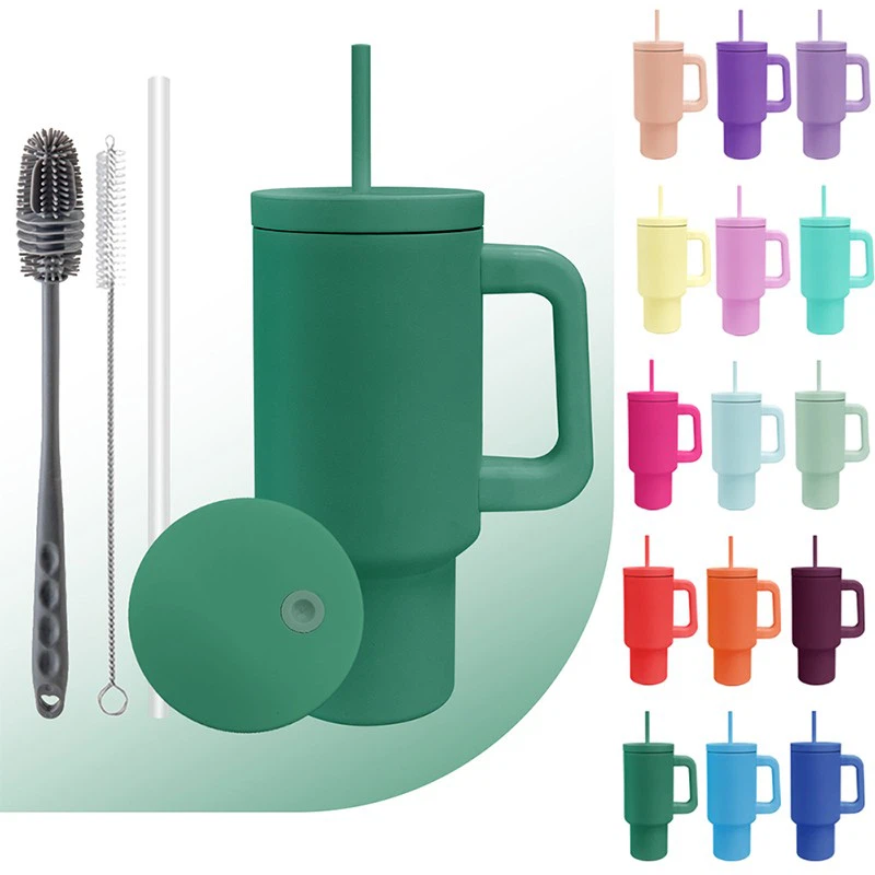 손잡이 제거 가능한 40oz가있는 여행 커피 머그잔